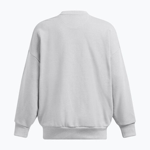 Bluză pentru femei Under Armour Icon Heavyweight Terry Oversized Crew mod gray/forest green