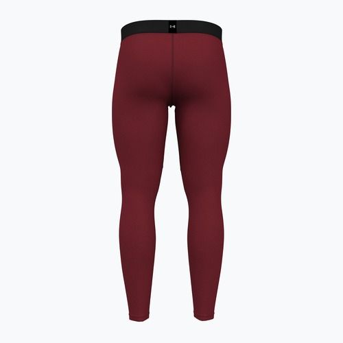 Colanți de antrenament pentru bărbați Under Armour Elite CG cardinal / metallic silver
