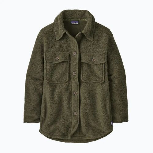 Geacă pentru femei Patagonia Retro Pile Shacket pine needle green