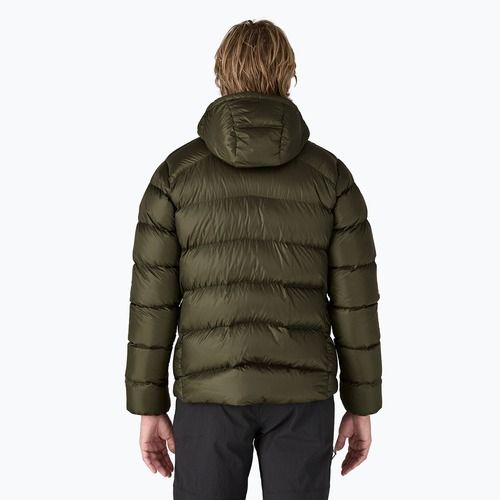Geacă cu puf pentru bărbați Patagonia Fitz Roy Down Hoody pine needle green