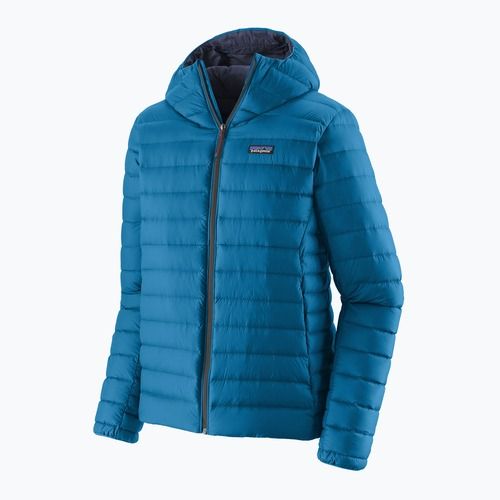 Geacă cu puf pentru bărbați Patagonia Down Sweater Hoody endless blue