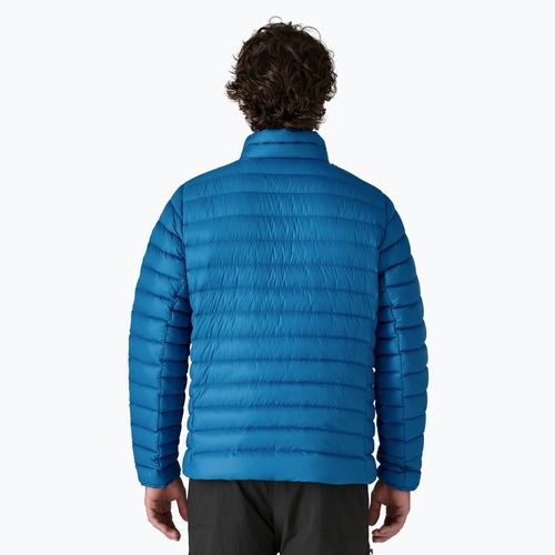 Geacă cu puf pentru bărbați Patagonia Down Sweater endless blue