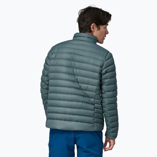 Geacă cu puf pentru bărbați Patagonia Down Sweater nouveau green
