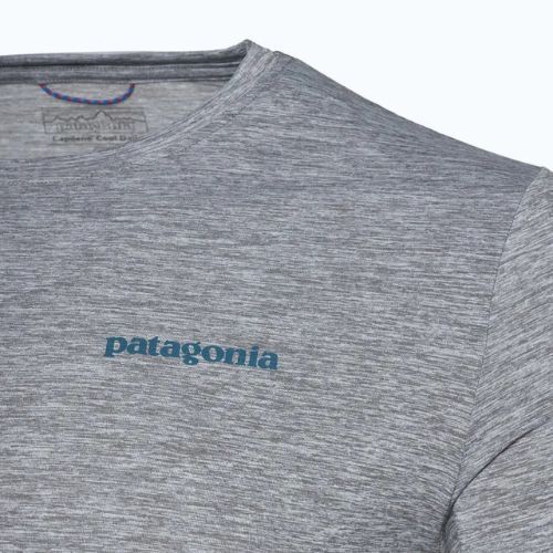 Longsleeve pentru bărbați Patagonia Cap Cool Daily Graphic Shirt-Waters boardshort logo abalone blue/feather grey