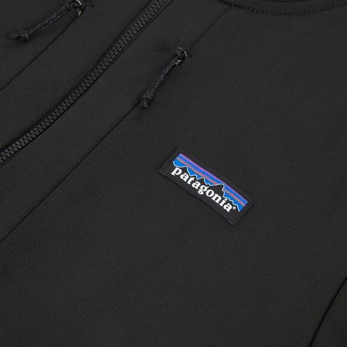 Hanorac de trekking pentru bărbați Patagonia R1 Thermal Full Zip Hoody black