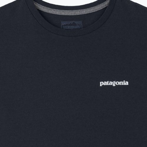 Longsleeve pentru bărbați Patagonia P-6 Logo Responsibili new navy