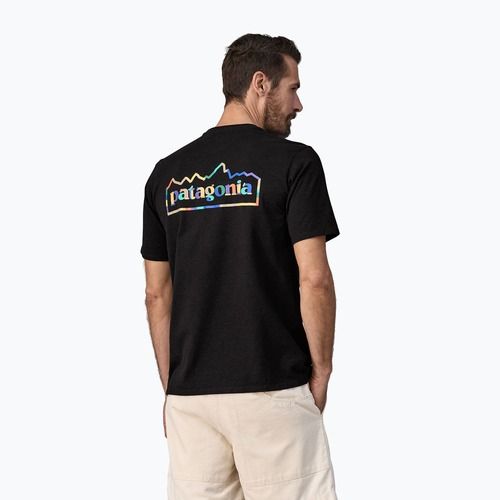 Tricou pentru bărbați  Patagonia Unity Fitz Responsibili ink black