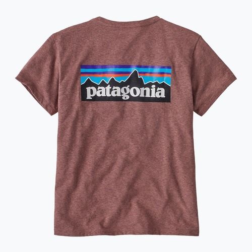Femei Patagonia P-6 Logo Responsibili-Tee dulse mauve T-shirt