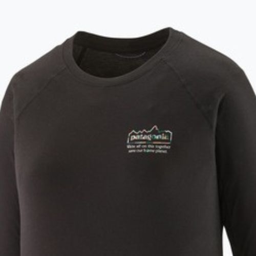 Femei Patagonia Capilene Cool Trail Graphic unitate fitz / negru longsleeve