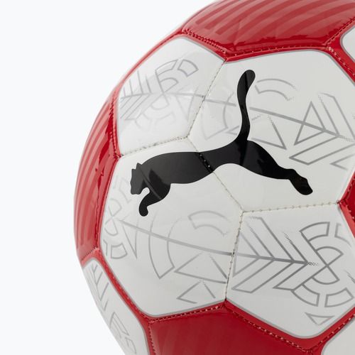 Minge de fotbal PUMA Prestige puma white/puma red/puma black mărimea 3