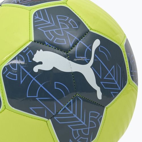 Minge de fotbal PUMA Prestige fizzy apple/grey skies mărimea 3