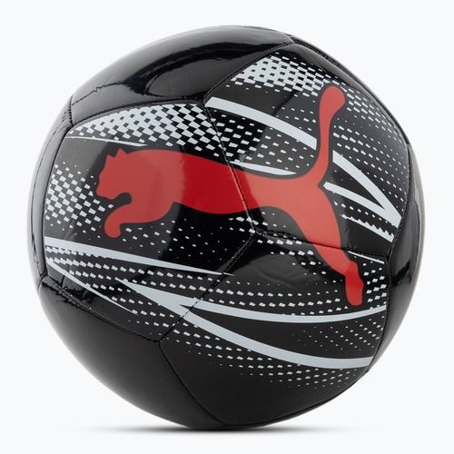 Minge de fotbal PUMA Attacanto Graphic puma black/puma white/puma red mărimea 4