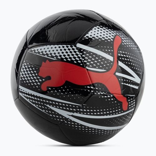 Minge de fotbal PUMA Attacanto Graphic puma black/puma white/puma red mărimea 5