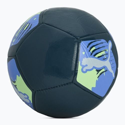 Minge de fotbal PUMA Big Cat fizzy apple/elektro purple mărimea 3