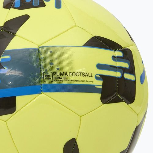 Minge de fotbal PUMA Orbita 6 MS puma white/fizzy apple mărimea 3