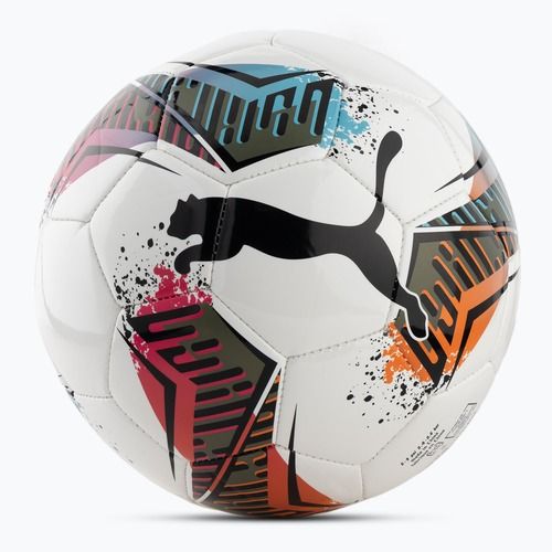 Minge de fotbal PUMA Futsal 2 MS puma white/garnet rose/dusty aqua mărimea 3