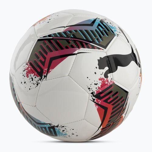 Minge de fotbal PUMA Futsal 2 MS puma white/garnet rose/dusty aqua mărimea 4