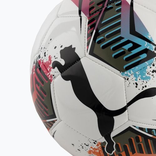 Minge de fotbal PUMA Futsal 2 MS puma white/garnet rose/dusty aqua mărimea 4