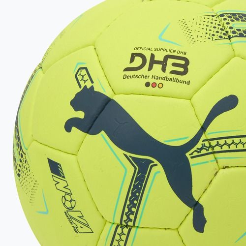 Minge de handbal PUMA Nova Match Pro fizzy apple/grey skies mărime 3