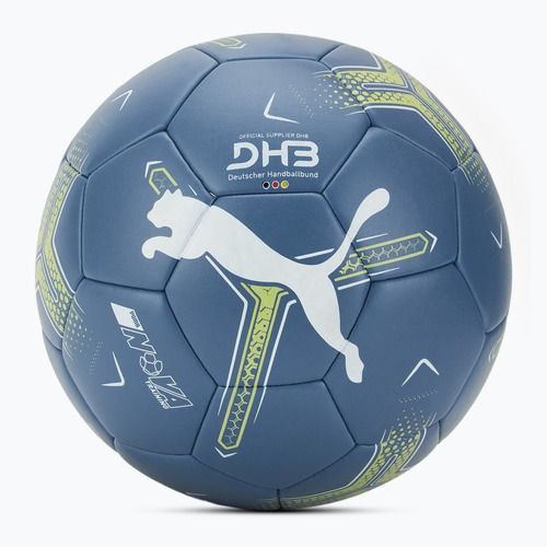 Minge de handbal PUMA Nova Training blue horizon/puma white/fizzy apple mărimea 3