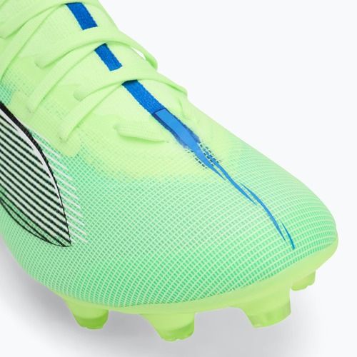 Cizme de fotbal PUMA Ultra 5 Match+ FG/AG fizzy apple/puma alb