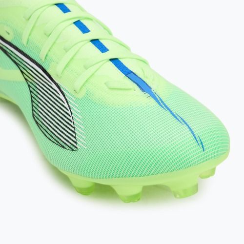 Cizme de fotbal PUMA Ultra 5 Match FG/AG fizzy apple/puma alb