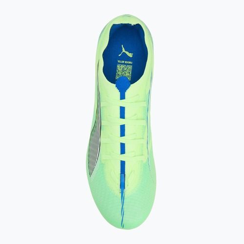 Cizme de fotbal PUMA Ultra 5 Match FG/AG fizzy apple/puma alb