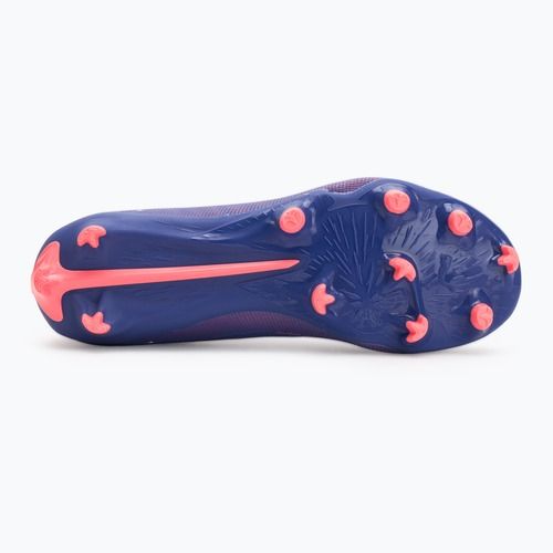 Ghete de fotbal pentru copii PUMA Ultra 5 Pro FG/AG Jr lapis lazuli/puma white/sunset glow