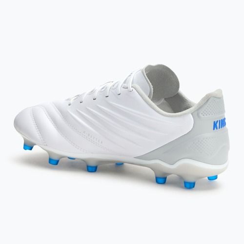 Încălțăminte de fotbal pentru bărbați  PUMA King Pro FG/AG puma white/bluemazing/flat light grey/sunset glow