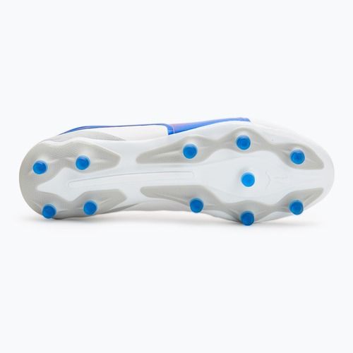 Încălțăminte de fotbal PUMA King Match FG/AG puma white/bluemazing/flat light grey/sunset glow