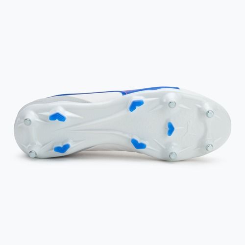 Încălțăminte de fotbal pentru bărbați PUMA King Match MxSG puma white/bluemazing/flat light grey/sunset glow