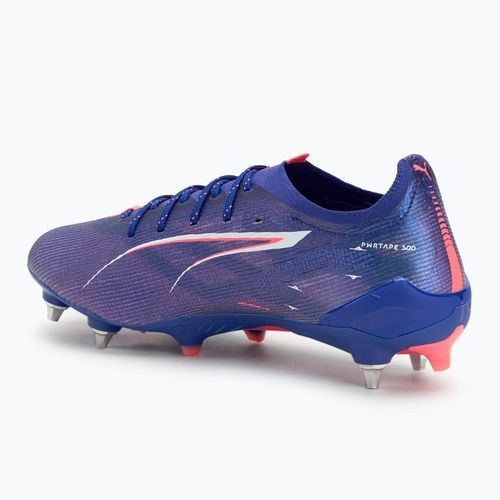 PUMA Ultra 5 Ultimate MxSG lapis lazuli/puma alb/sunset glow ghete de fotbal