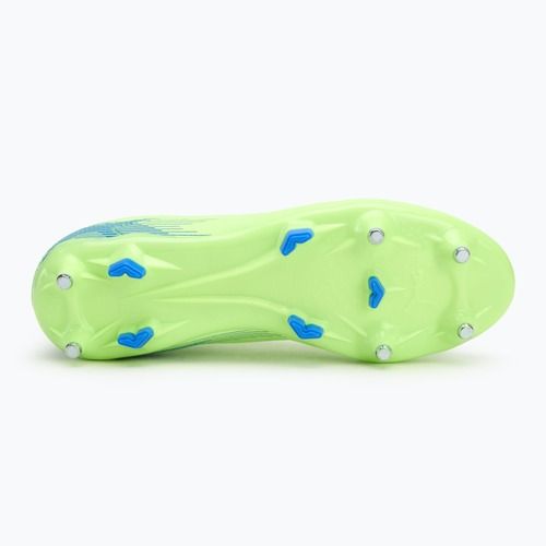 Cizme de fotbal PUMA Ultra 5 Play MxSG fizzy apple/puma alb