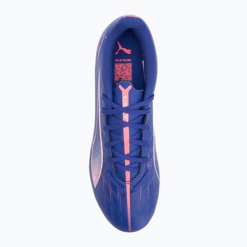 Încălțăminte de fotbal pentru bărbați  PUMA Ultra 5 Play TT lapis lazuli/puma white/sunset gloe