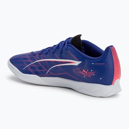 Ghete de fotbal PUMA Ultra 5 Play IT lapis lazuli/puma alb/sunset glow
