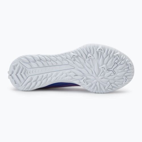 Ghete de fotbal pentru copii PUMA Ultra 5 Play TT Jr lapis lazuli/puma white/sunset glow