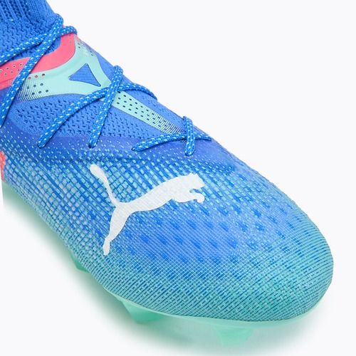 Încălțăminte de fotbal PUMA Future 7 Ultimate FG/AG bluemazing/puma white/electric peppermint