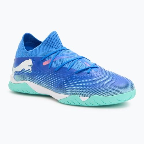 Încălțăminte de fotbal PUMA Future 7 Match TT bluemazing/puma white/electric peppermint