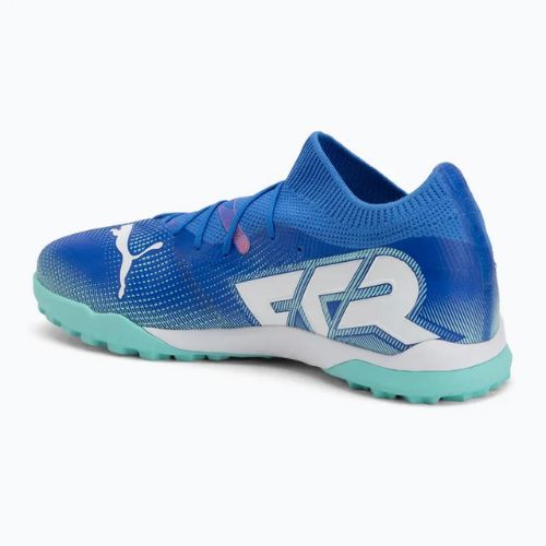 Încălțăminte de fotbal PUMA Future 7 Match TT bluemazing/puma white/electric peppermint
