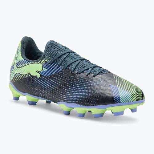 Încălțăminte de fotbal PUMA Future 7 Play FG/AG grey skies/elektro purple