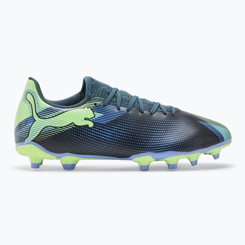 Încălțăminte de fotbal PUMA Future 7 Play FG/AG grey skies/elektro purple