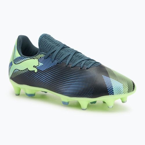 Încălțăminte de fotbal PUMA Future 7 Play MxSG grey skies/elektro purple