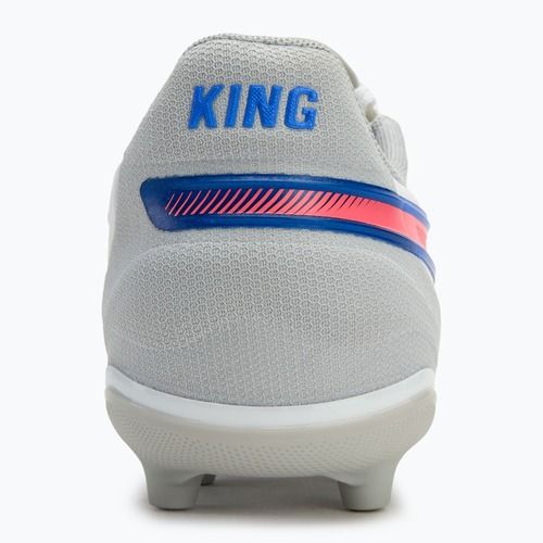 Încălțăminte de fotbal pentru copii  PUMA King Match FG/AG Jr puma white/bluemazing/flat light grey/sunset glow