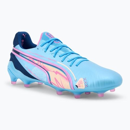 Încălțăminte de fotbal PUMA King Ultimate Vol. Up FG/AG luminous blue