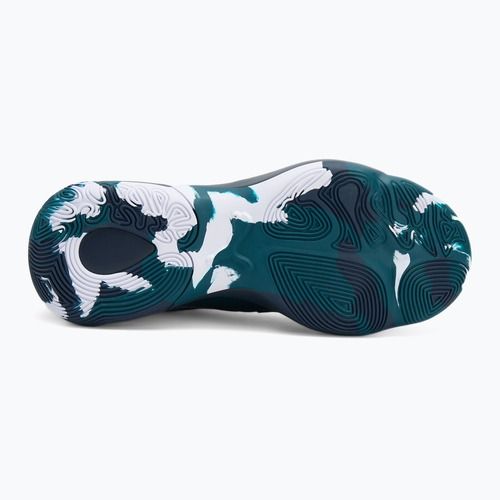 Încălțăminte de baschet pentru bărbați PUMA Genetics club navy/cold green/for all time red
