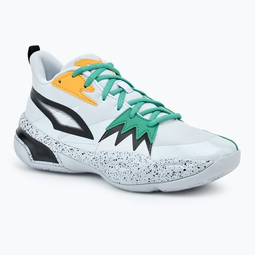 Încălțăminte de baschet pentru bărbați PUMA Genetics Speckle puma black/silver mist/jade frost