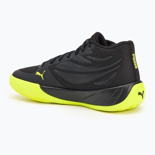 Încălțăminte de bachet pentru bărbați PUMA Court Pro puma black/electric lime