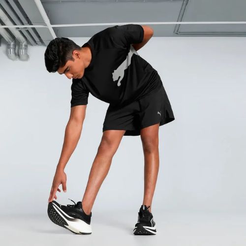 Tricou pentru bărbați PUMA Train All Day Big Cat Tee puma black