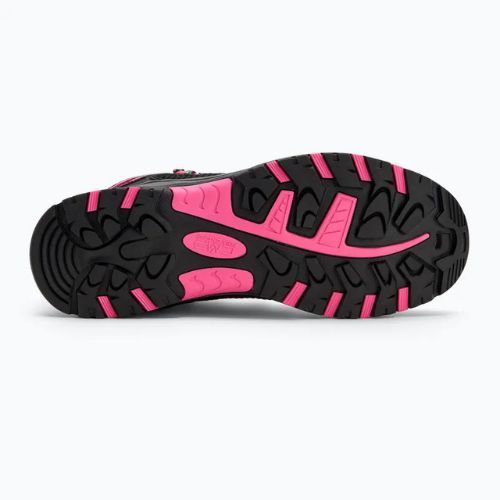 Încălțăminte de trekking pentru junior CMP Rigel Mid berry / pink fluo