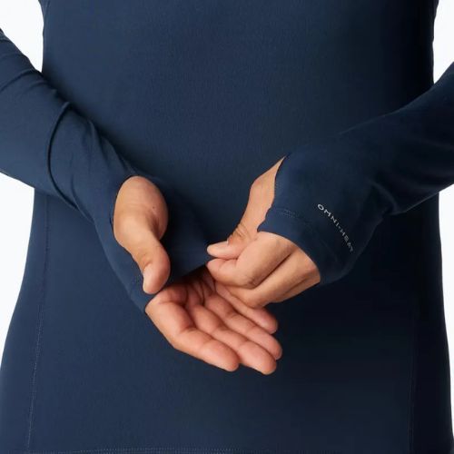 Longsleeve termoactiv pentru bărbați Columbia Midweight Stretch collegiate navy